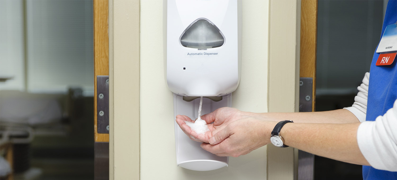 hand cleanser dispenser